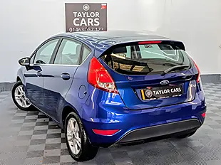 Used 2015 Ford Fiesta Zetec Blue - Interior and Exterior details 7