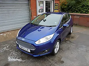 Used 2015 Ford Fiesta Zetec Blue - Interior and Exterior details 2
