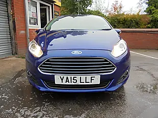 Used 2015 Ford Fiesta Zetec Blue - Interior and Exterior details 3