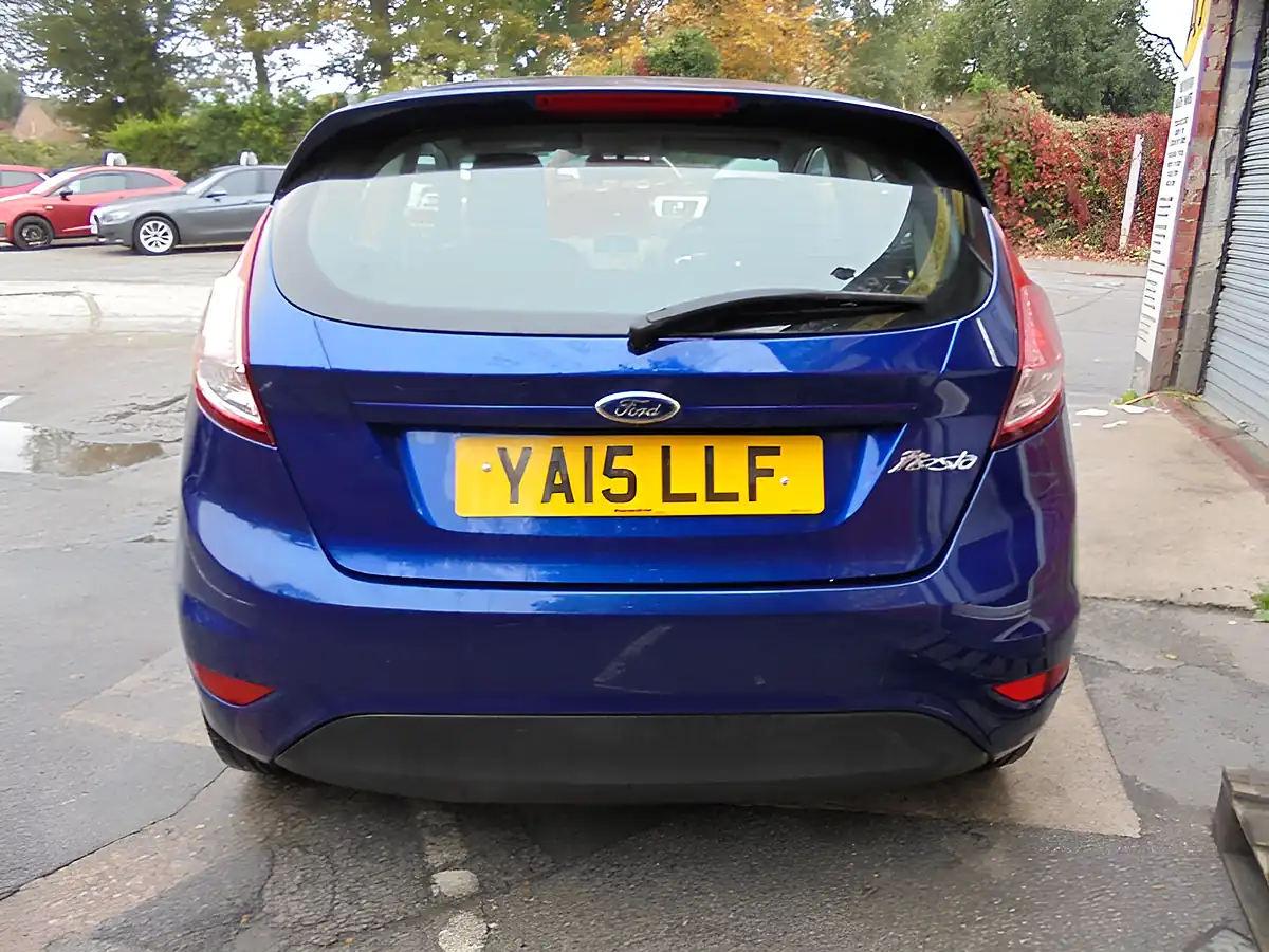 Used 2015 Ford Fiesta Zetec Blue - Interior and Exterior details 7