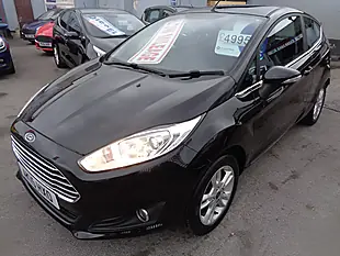 Used 2015 Ford Fiesta Zetec Panther Black - Interior and Exterior details 2