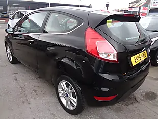 Used 2015 Ford Fiesta Zetec Panther Black - Interior and Exterior details 3