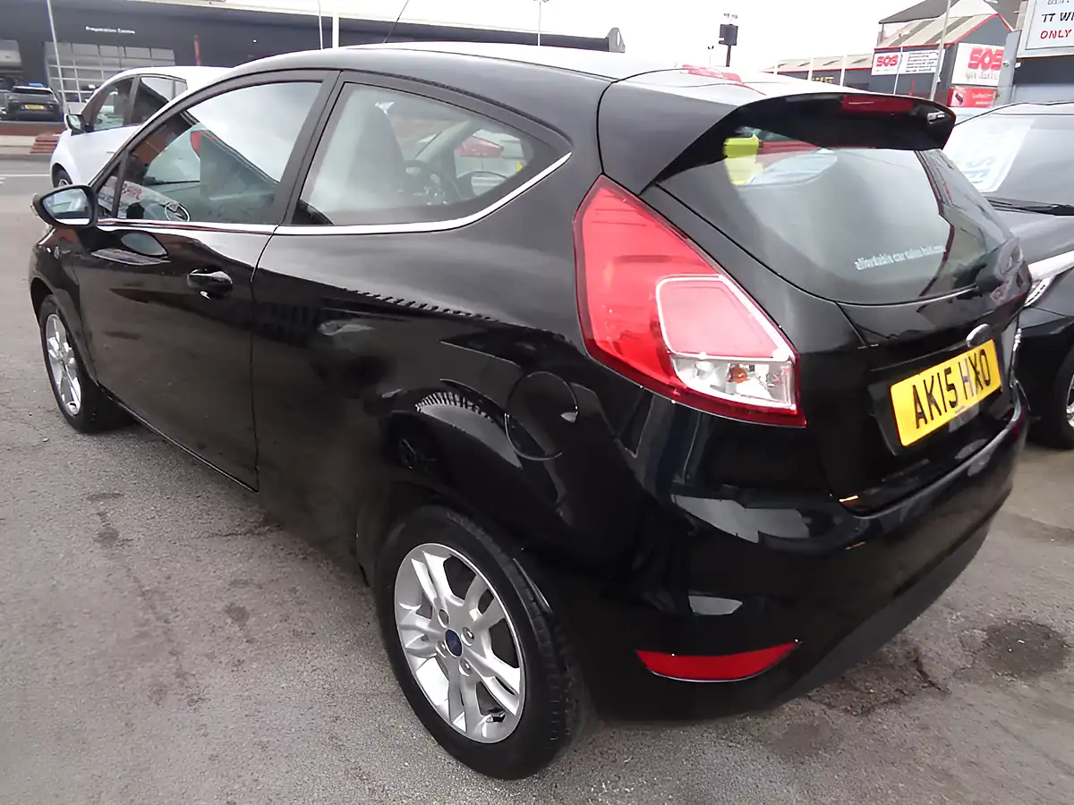 Used 2015 Ford Fiesta Zetec Panther Black - Interior and Exterior details 3