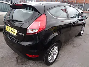 Used 2015 Ford Fiesta Zetec Panther Black - Interior and Exterior details 4