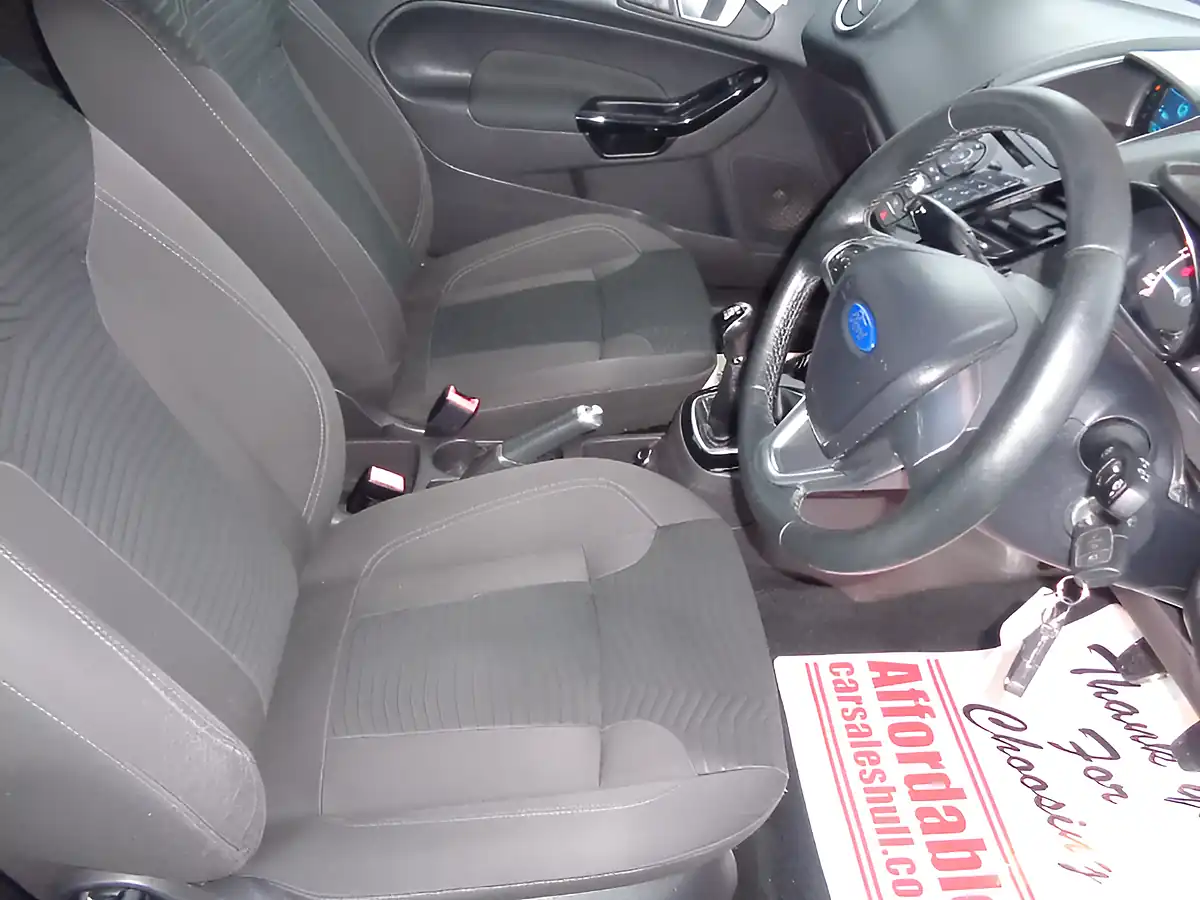 Used 2015 Ford Fiesta Zetec Panther Black - Interior and Exterior details 5