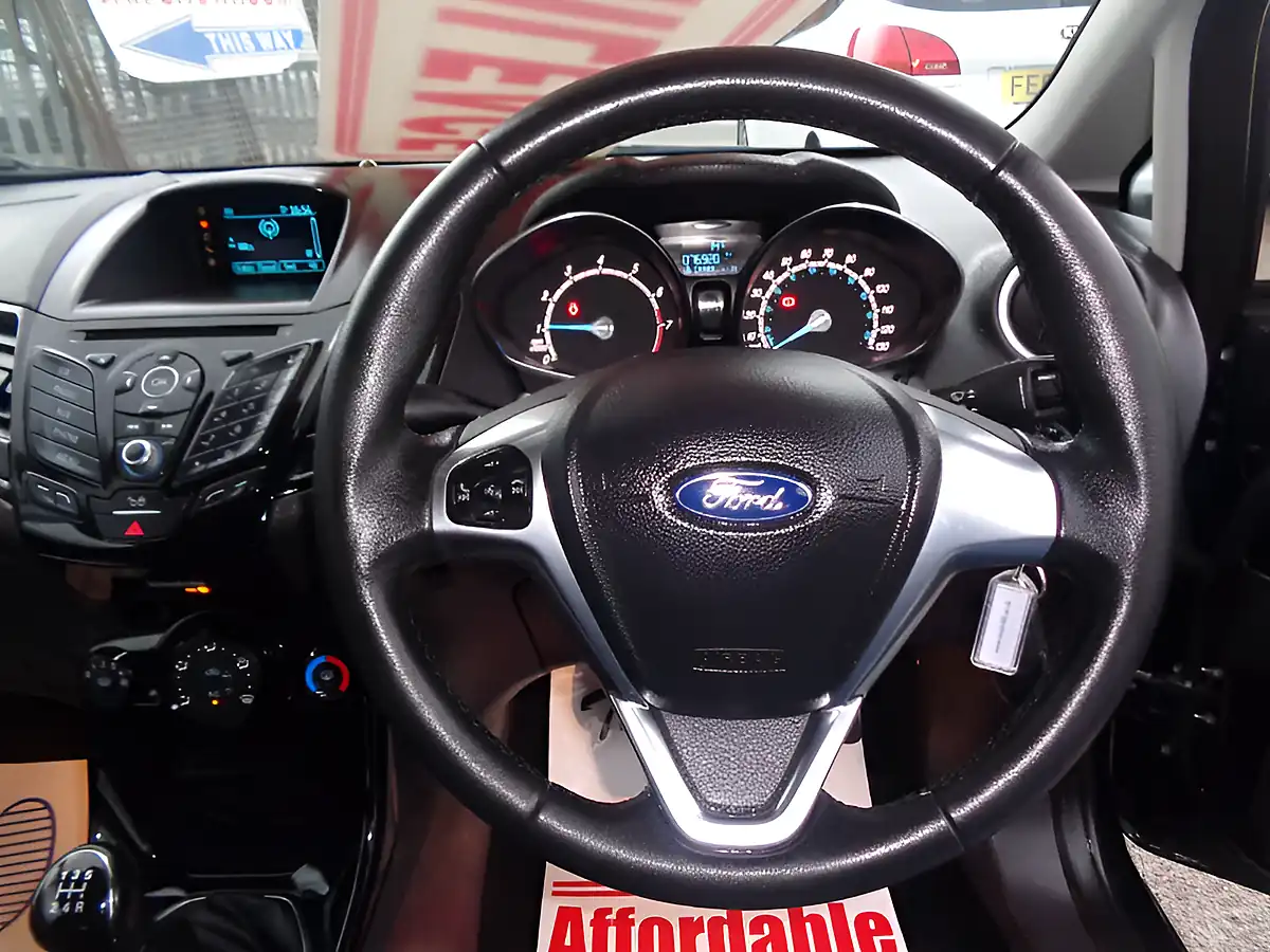 Used 2015 Ford Fiesta Zetec Panther Black - Interior and Exterior details 7