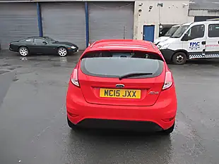 Used 2015 Ford Fiesta Zetec Red - Interior and Exterior details 4