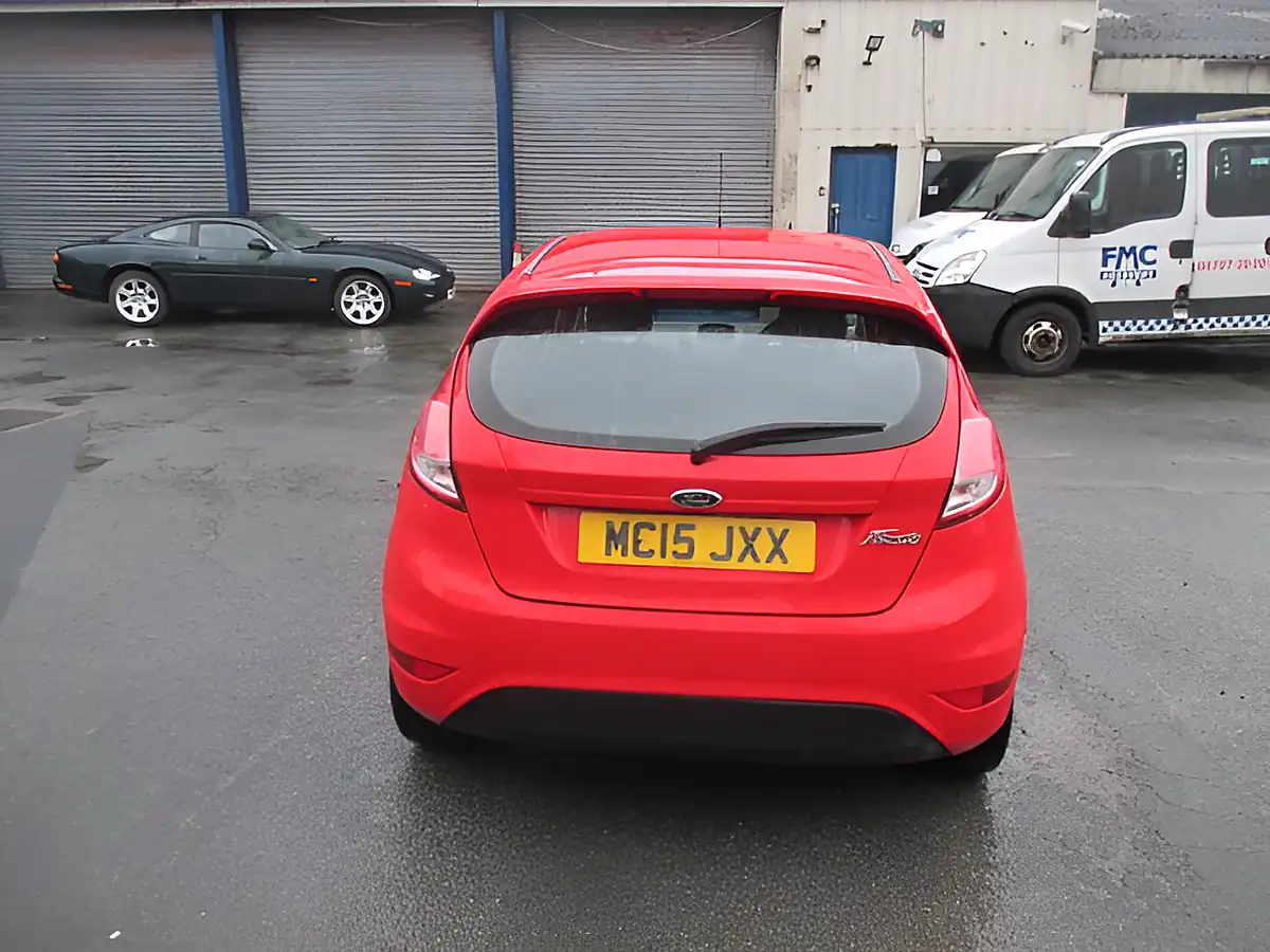 Used 2015 Ford Fiesta Zetec Red - Interior and Exterior details 4