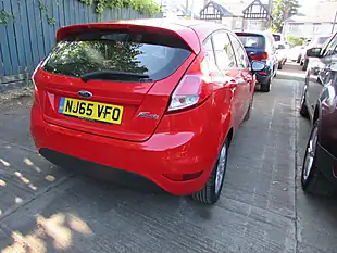 Used 2015 Ford Fiesta Zetec Red - Interior and Exterior details 10
