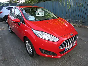 Used 2015 Ford Fiesta Zetec Red - Interior and Exterior details 11