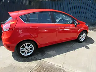 Used 2015 Ford Fiesta Zetec Red - Interior and Exterior details 12