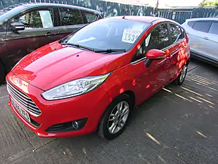 Used 2015 Ford Fiesta Zetec Red - Interior and Exterior details 13