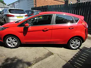 Used 2015 Ford Fiesta Zetec Red - Interior and Exterior details 4