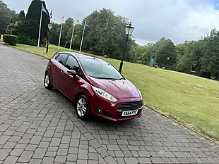 Used 2015 Ford Fiesta Zetec Red - Interior and Exterior details 2