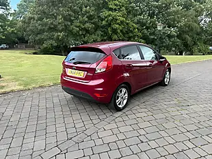 Used 2015 Ford Fiesta Zetec Red - Interior and Exterior details 4