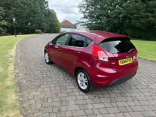 Used 2015 Ford Fiesta Zetec Red - Interior and Exterior details 6