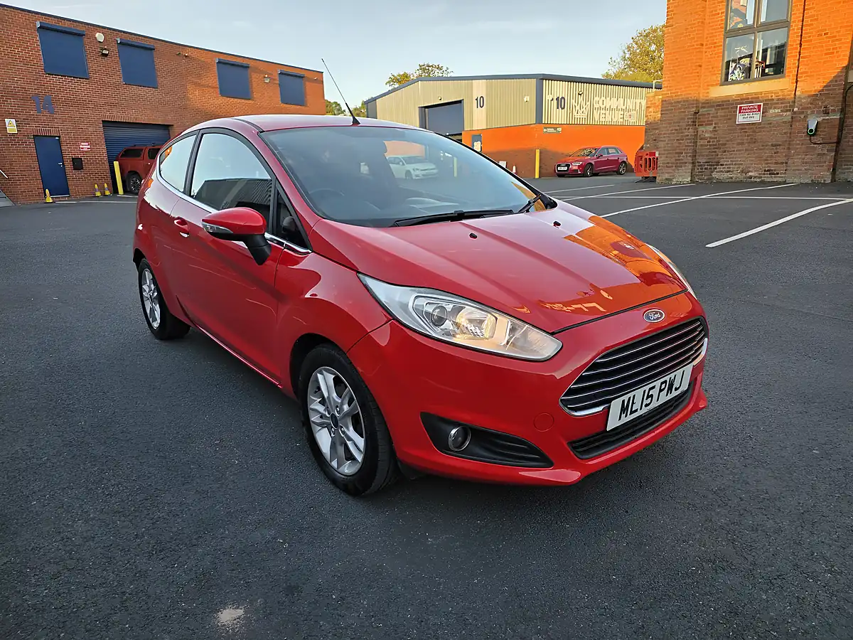 Used 2015 Ford Fiesta Zetec Red - Interior and Exterior details 2