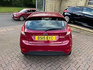 Used 2015 Ford Fiesta Zetec Red - Interior and Exterior details 8