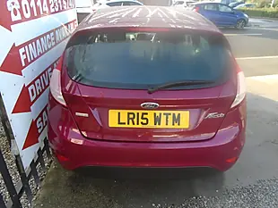 Used 2015 Ford Fiesta Zetec Red - Interior and Exterior details 14