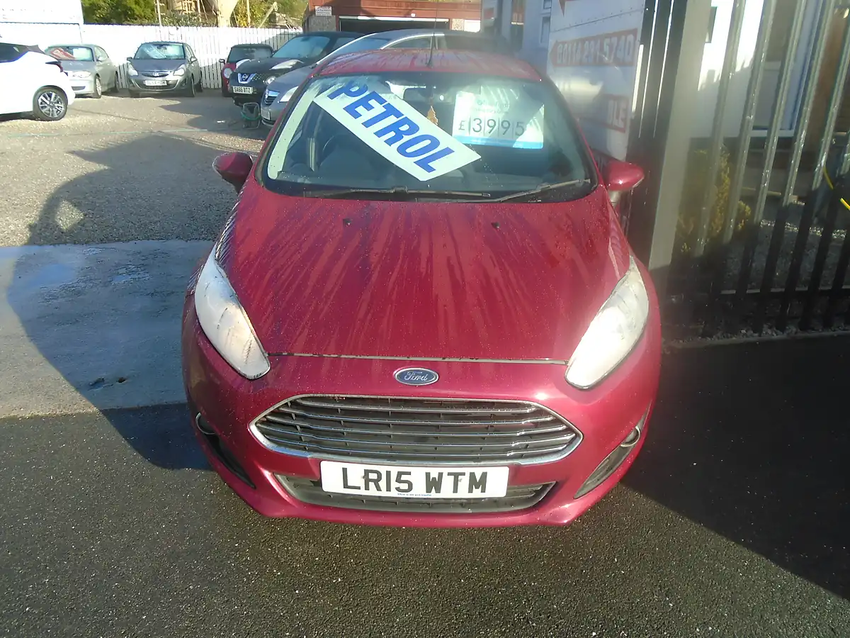 Used 2015 Ford Fiesta Zetec Red - Interior and Exterior details 2