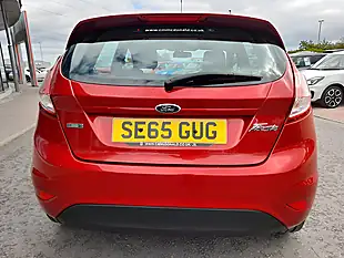 Used 2015 Ford Fiesta Zetec Red - Interior and Exterior details 6