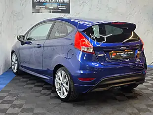 Used 2015 Ford Fiesta Zetec S Blue - Interior and Exterior details 7