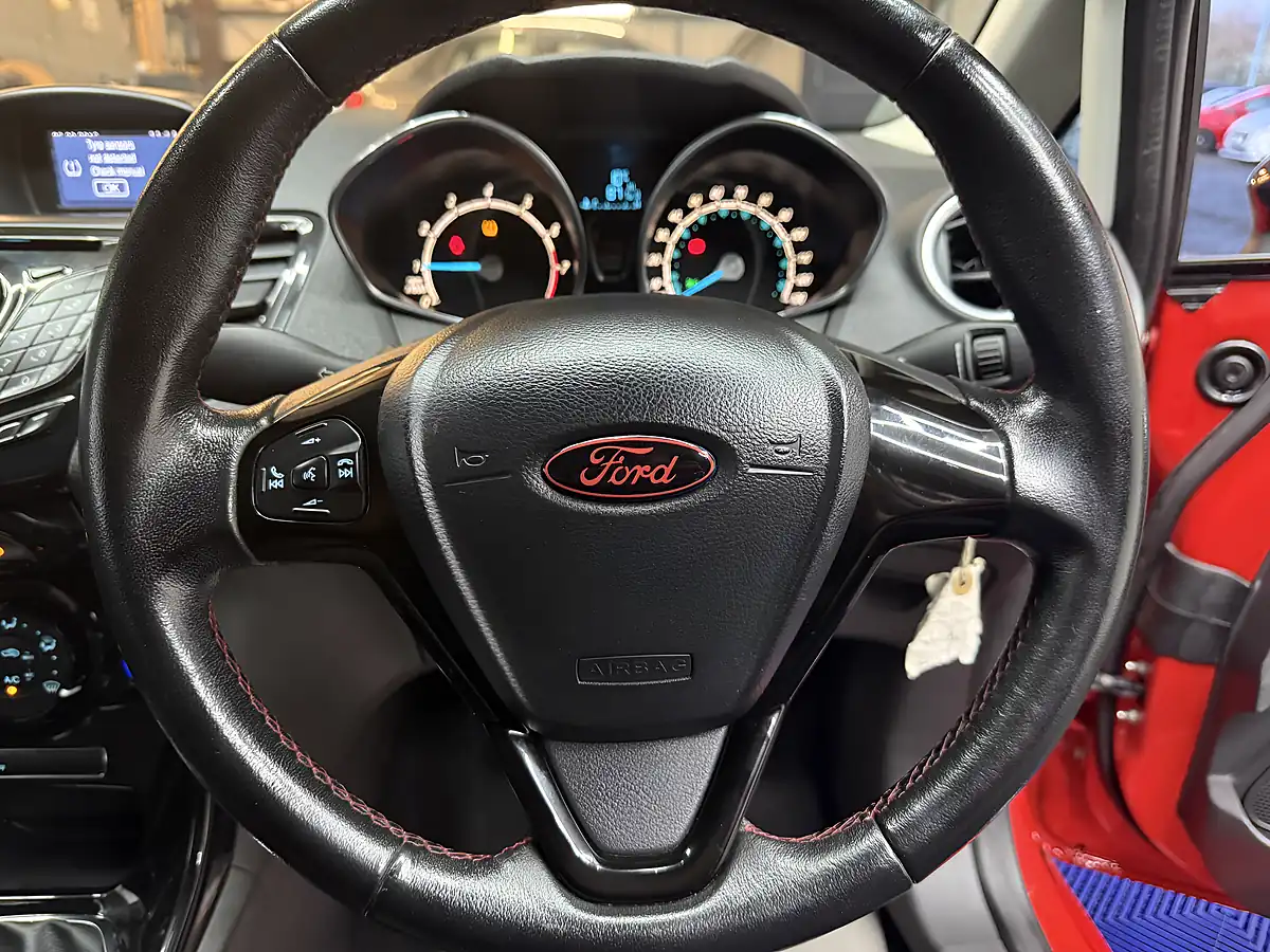 Used 2015 Ford Fiesta Zetec S Red - Interior and Exterior details 12