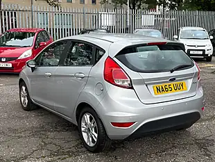 Used 2015 Ford Fiesta Zetec Silver - Interior and Exterior details 4