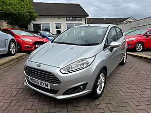 Used 2015 Ford Fiesta Zetec Silver - Interior and Exterior details 4