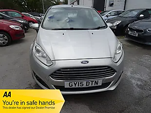 Used 2015 Ford Fiesta Zetec Silver - Interior and Exterior details 2