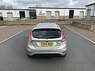 Used 2015 Ford Fiesta Zetec Silver - Interior and Exterior details 6