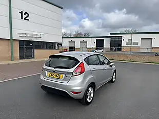 Used 2015 Ford Fiesta Zetec Silver - Interior and Exterior details 9