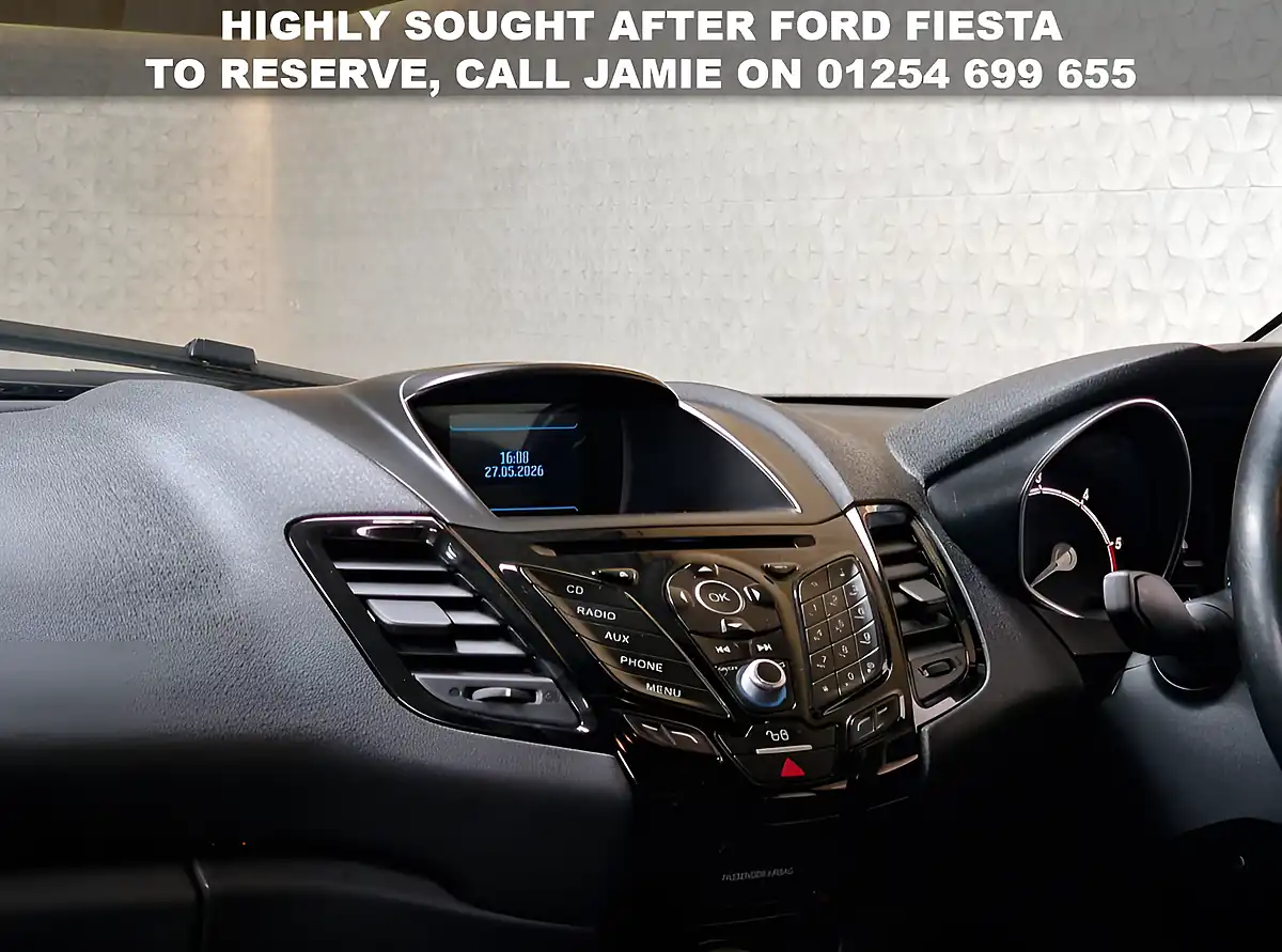 Used 2015 Ford Fiesta Zetec Silver Metallic - Interior and Exterior details 2