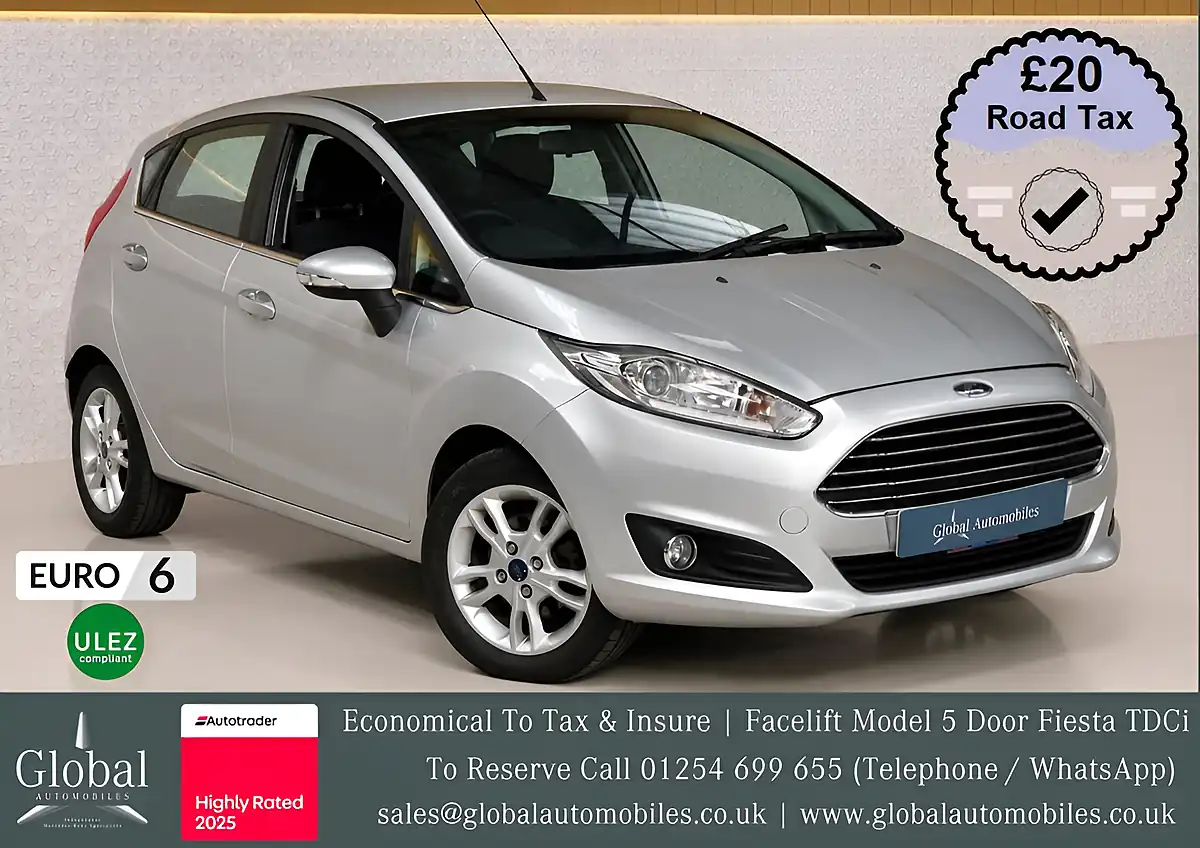 Used 2015 Ford Fiesta Zetec Silver Metallic - Interior and Exterior details 3