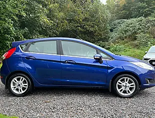 Used 2015 Ford Fiesta Zetec T Blue - Interior and Exterior details 2