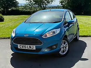 Used 2015 Ford Fiesta Zetec Turquoise - Interior and Exterior details 3