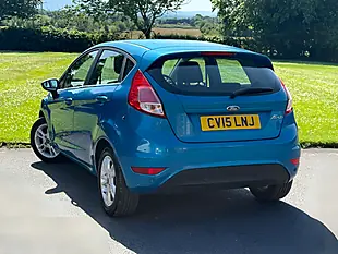 Used 2015 Ford Fiesta Zetec Turquoise - Interior and Exterior details 8