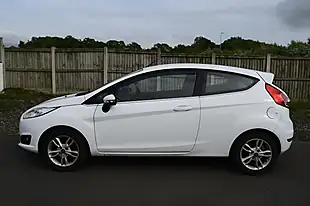 Used 2015 Ford Fiesta Zetec White - Interior and Exterior details 11