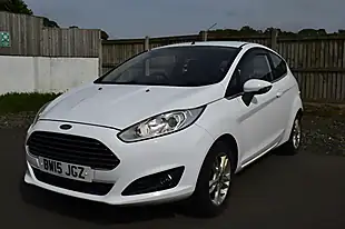 Used 2015 Ford Fiesta Zetec White - Interior and Exterior details 3