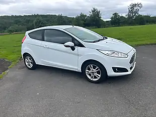 Used 2015 Ford Fiesta Zetec White - Interior and Exterior details 5