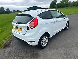 Used 2015 Ford Fiesta Zetec White - Interior and Exterior details 6