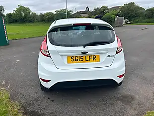 Used 2015 Ford Fiesta Zetec White - Interior and Exterior details 7