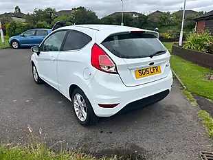 Used 2015 Ford Fiesta Zetec White - Interior and Exterior details 8