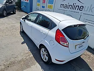 Used 2015 Ford Fiesta Zetec White - Interior and Exterior details 5