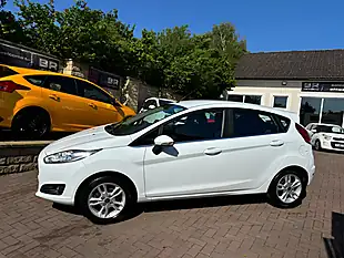 Used 2015 Ford Fiesta Zetec White - Interior and Exterior details 6