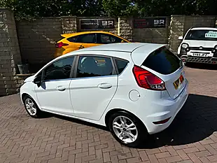 Used 2015 Ford Fiesta Zetec White - Interior and Exterior details 8