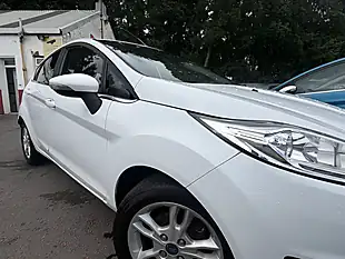 Used 2015 Ford Fiesta Zetec White - Interior and Exterior details 7