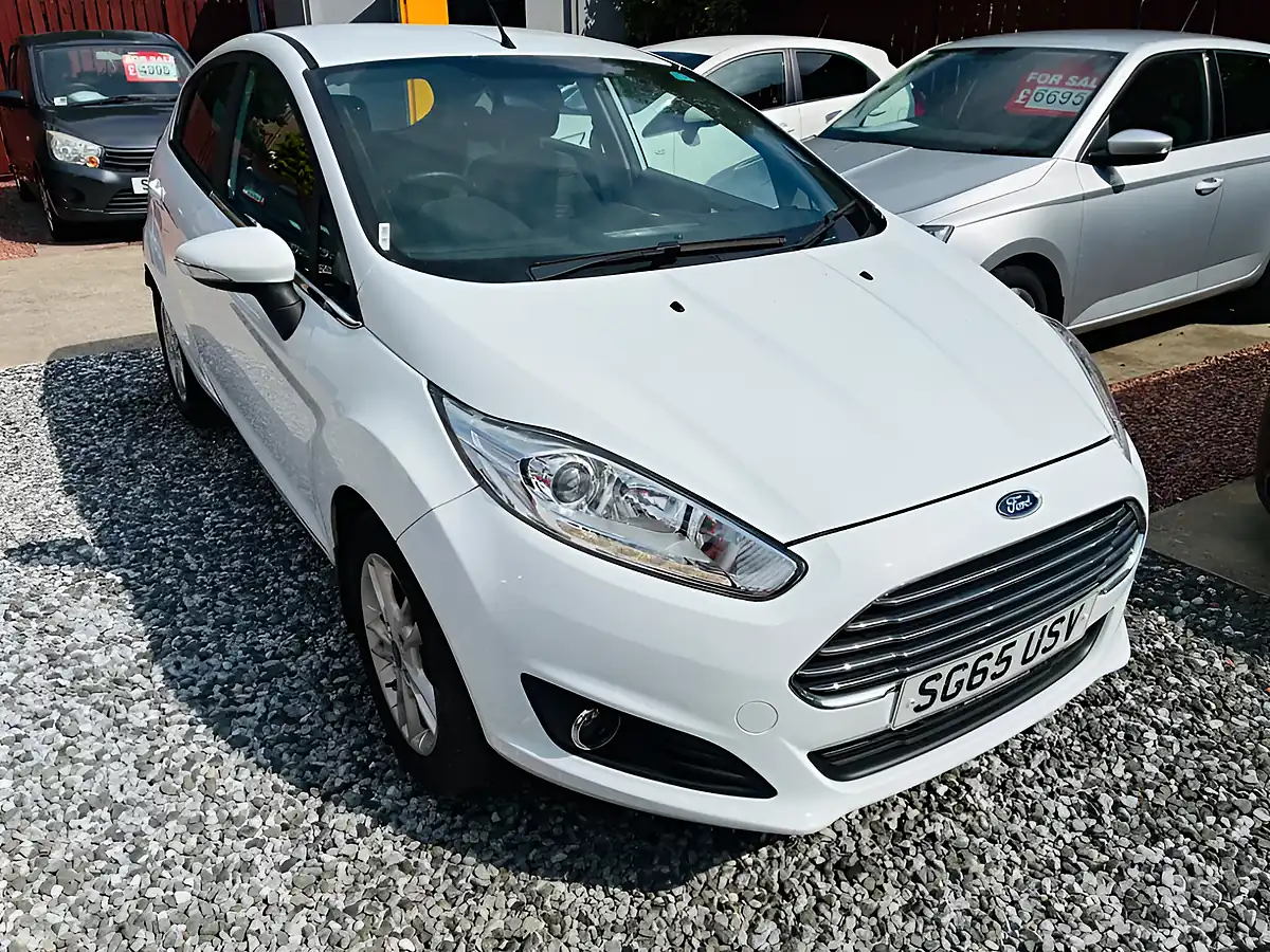 Used 2015 Ford Fiesta Zetec White - Interior and Exterior details 12