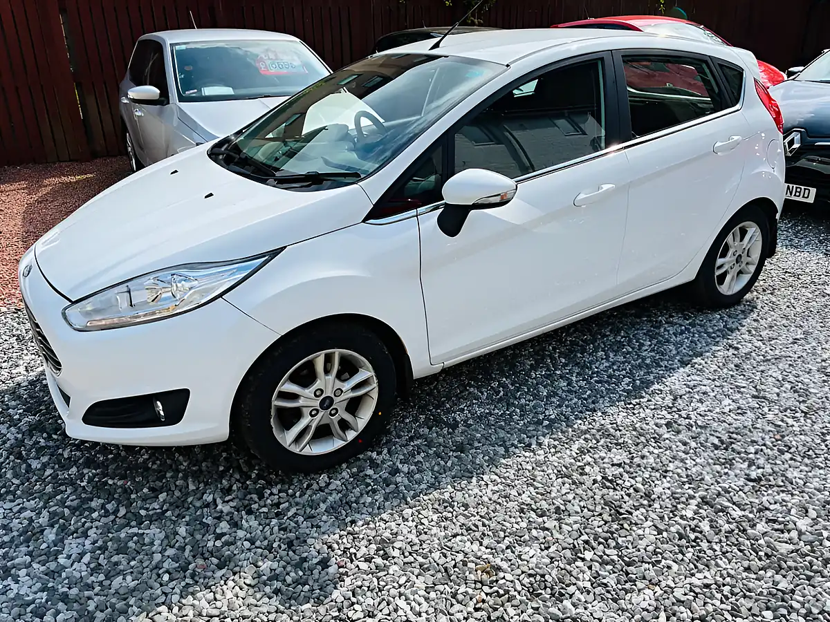 Used 2015 Ford Fiesta Zetec White - Interior and Exterior details 2