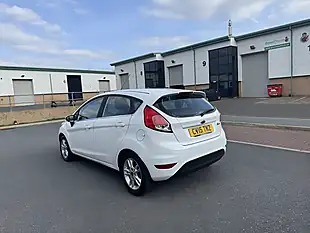 Used 2015 Ford Fiesta Zetec White - Interior and Exterior details 4